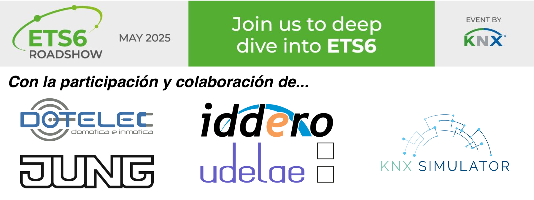 REGALOS y PROGRAMA ETS6 Roadshow España 