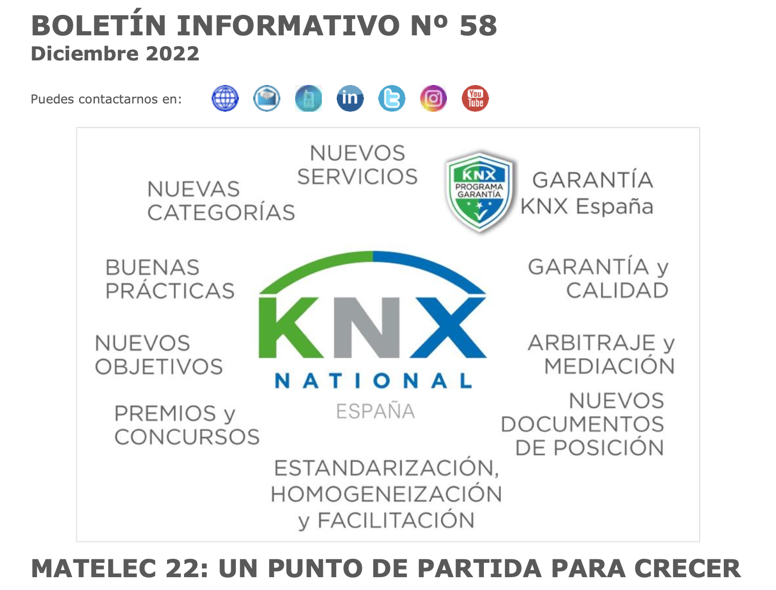 BOLETIN INFORMATIVO nº58