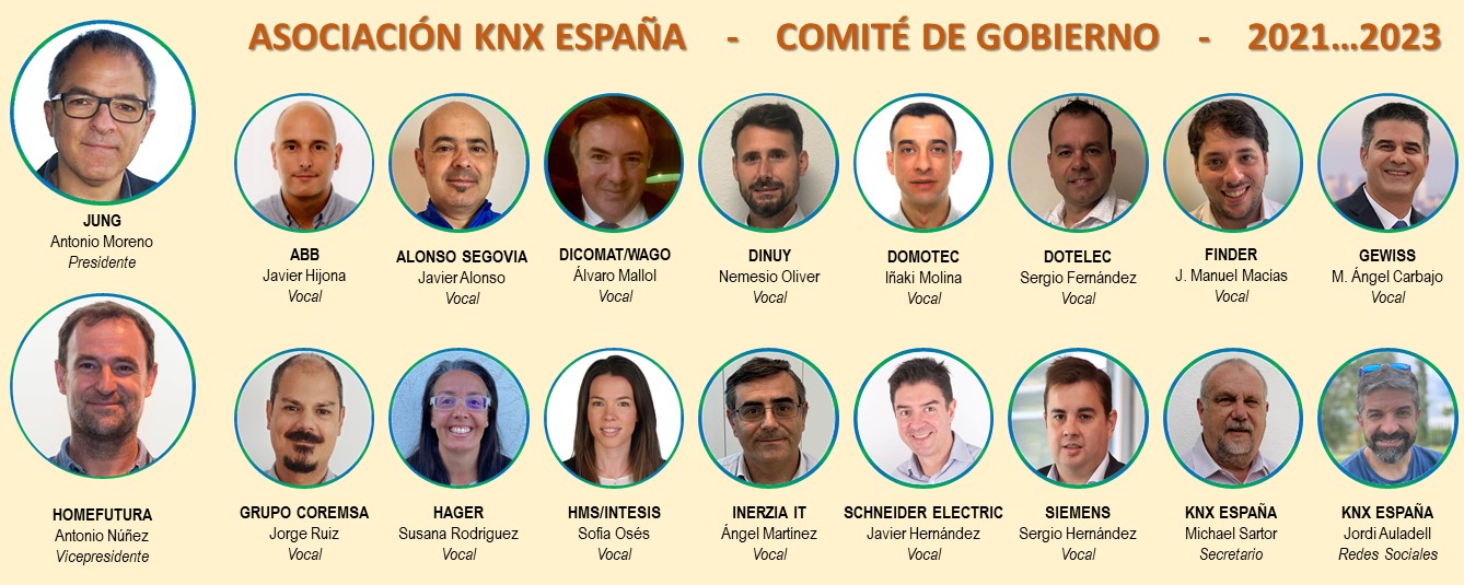 Nuevo Comité de Gobierno de KNX España
