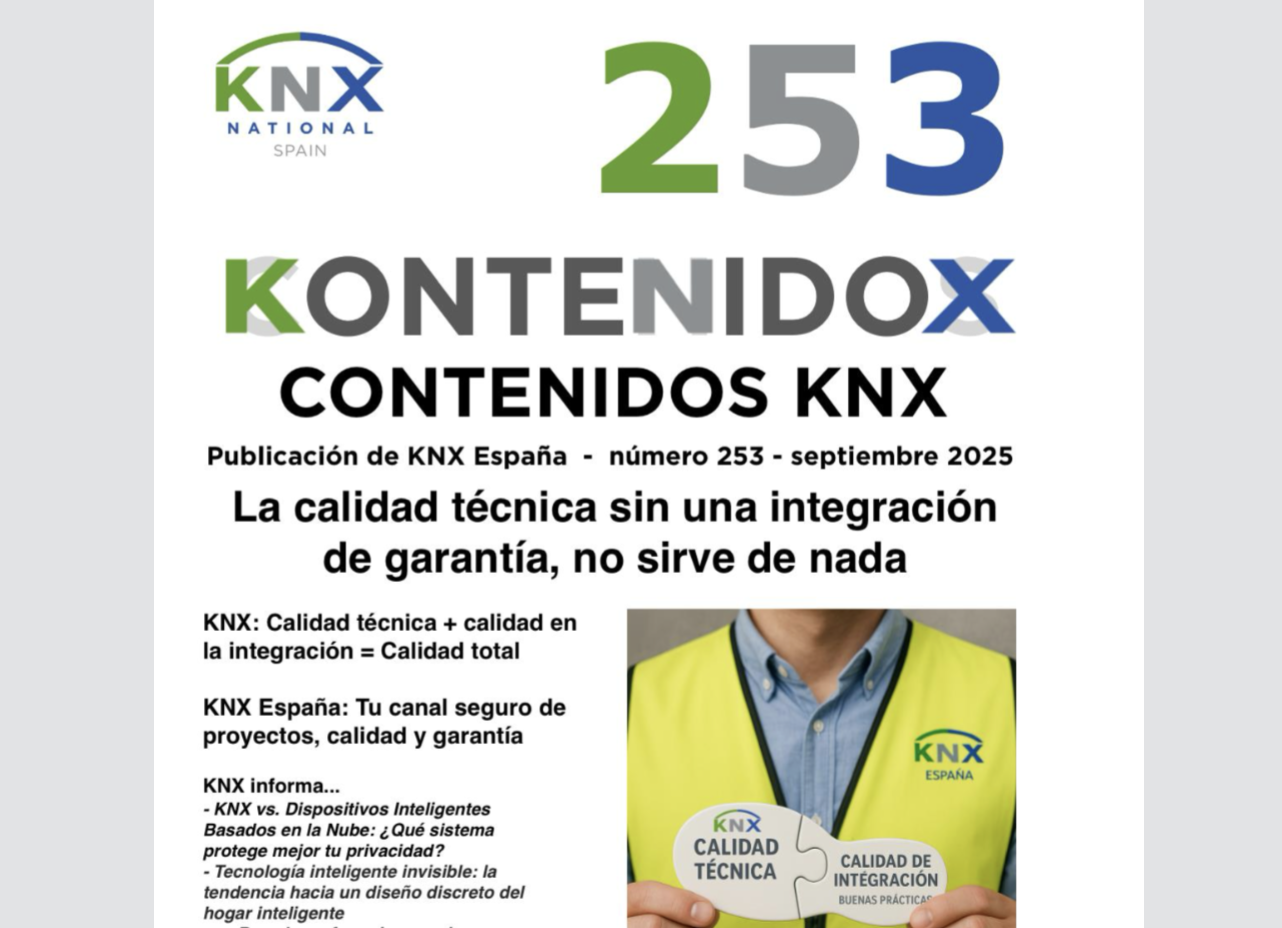 KONTENIDOX 253 - Contenidos KNX septiembre 2025